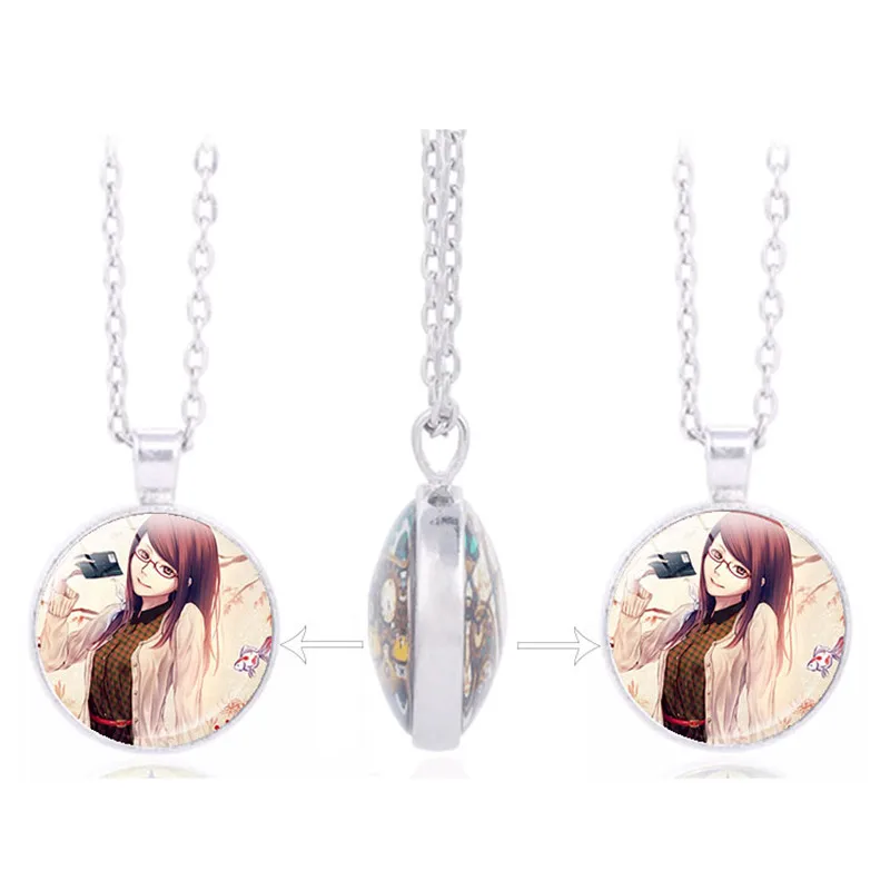 Anime Tokyo Ghoul JUZO SUZUYA REI Uta Kaneki Ken Touka Kirishima Double sided Pendant Jewelry Halloween Gifts | Украшения и
