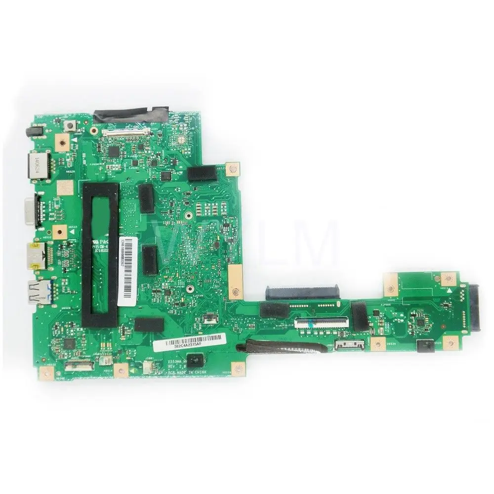 Материнская плата X553MA X503M для ноутбука ASUS F553MA F553M материнская с SR1W4 N2830U REV2.0 USB3.0