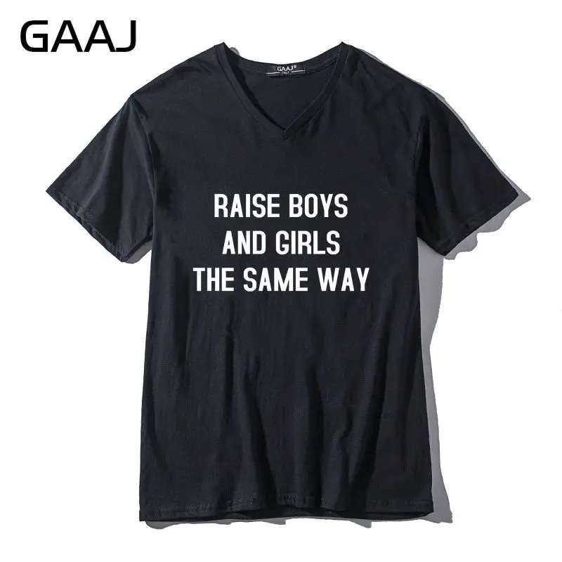 Футболка GAAJ унисекс для мальчиков и девочек Повседневная модная одежда с