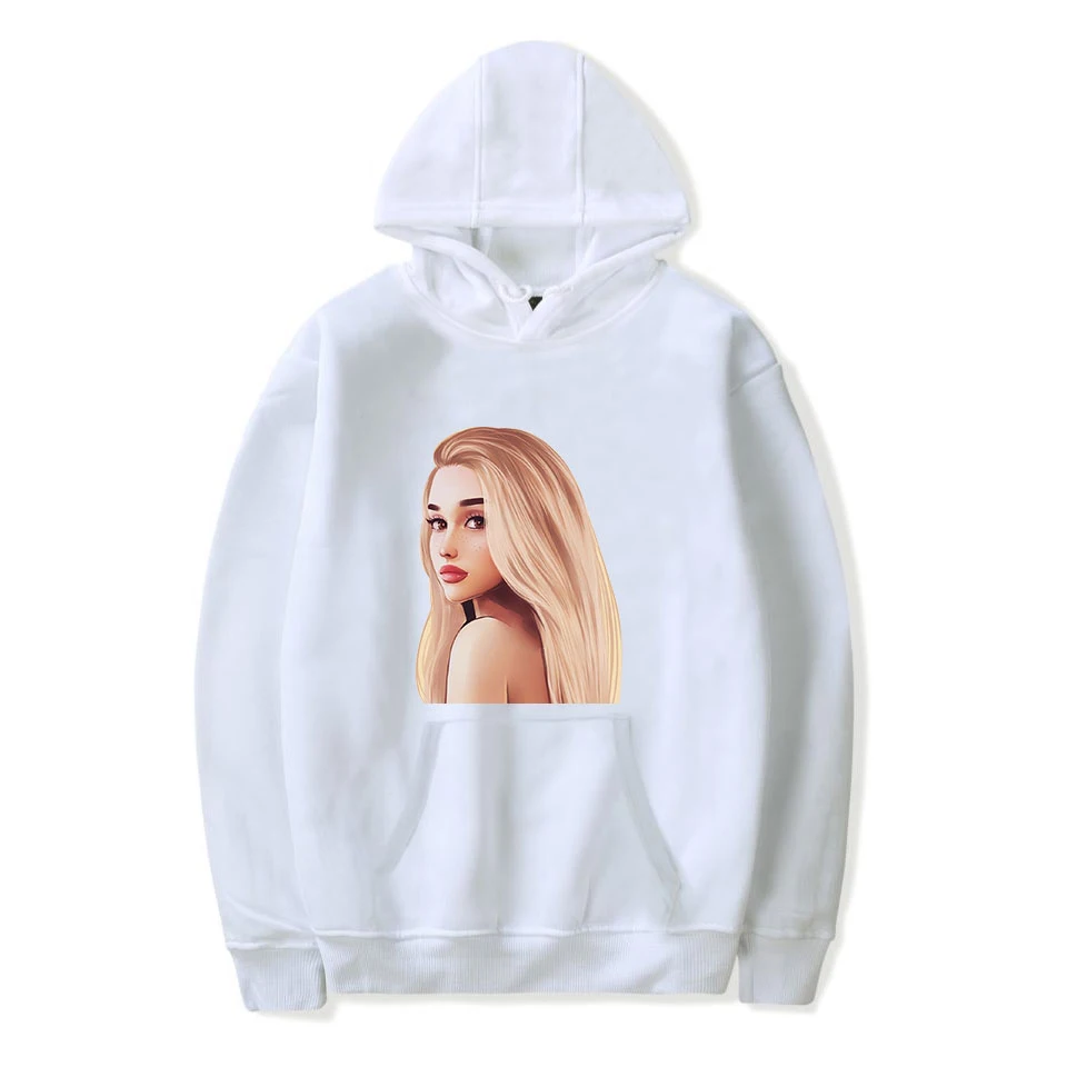 Милый розовый печати Ariana Толстовка &quotГранде&quot Idol Для мужчин/Для женщин