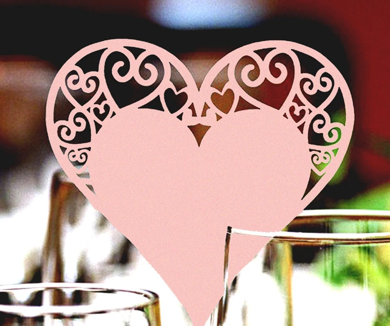 

20/50 шт., декоративные открытки для украшения свадебного стола