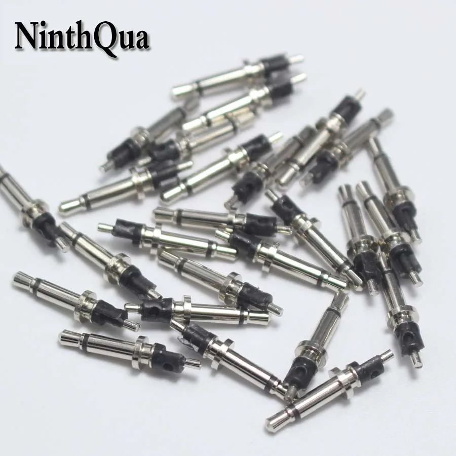 

10pcs 2.5mm 2pole mono headset plug 2.5 audio plug Jack metal head connector repair DIY parts for phone MP3 MP4 Mic