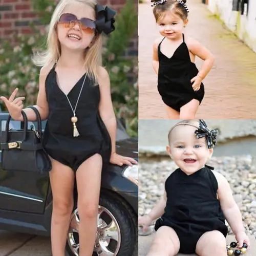 PUDCOCO/Вязаный комбинезон на бретелях с открытой спиной для маленьких мальчиков и