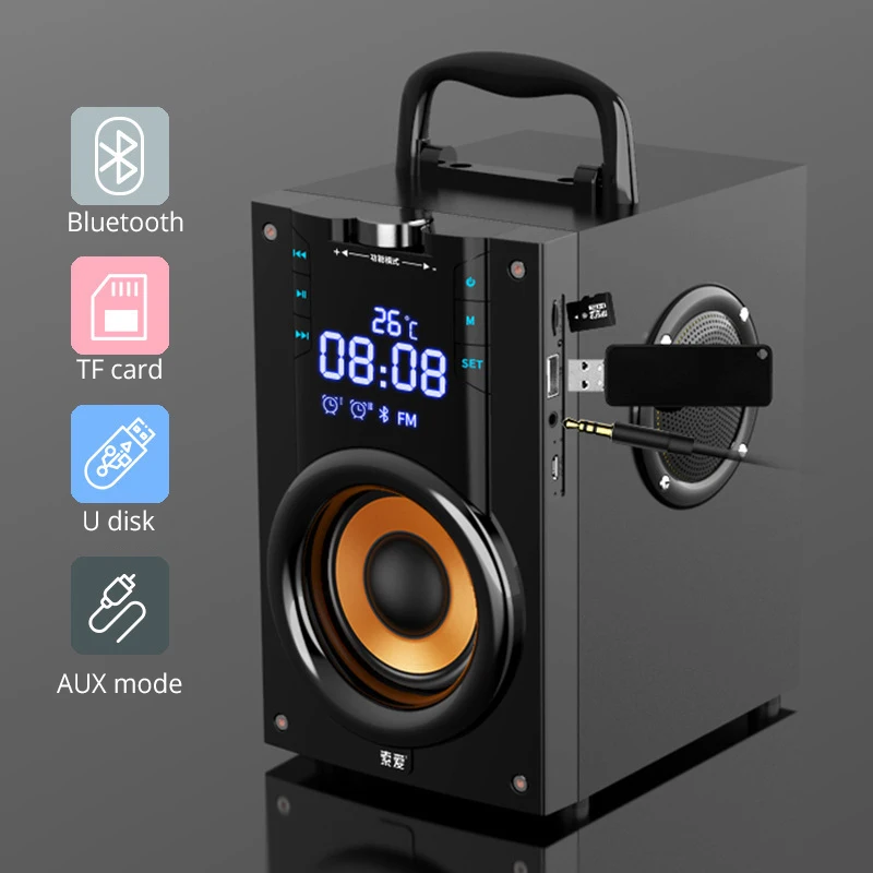 Беспроводная Bluetooth колонка 2200 мА · ч 4 2 дюйма|Портативные колонки| |