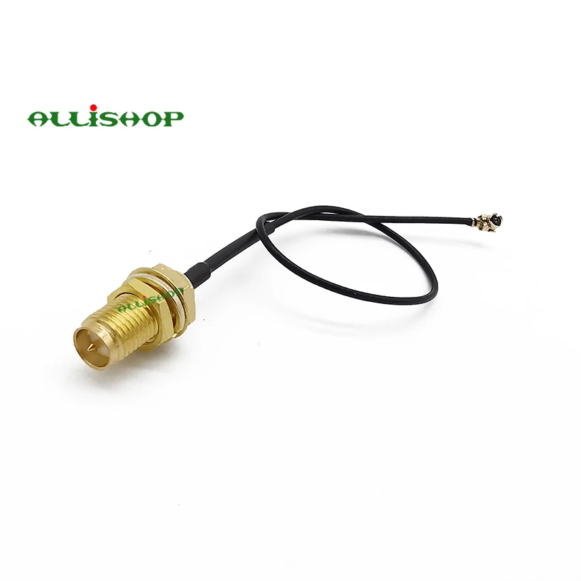 ALLiSHOP для детей 0-3 лет, ГГц Wi-Fi маршрутизатор Беспроводной телефон AP отрезок провода расширения армированным пластиком SMA типа «мама» Броши розетка для подключения к U. FL разъем IPX 1,13 Кабель