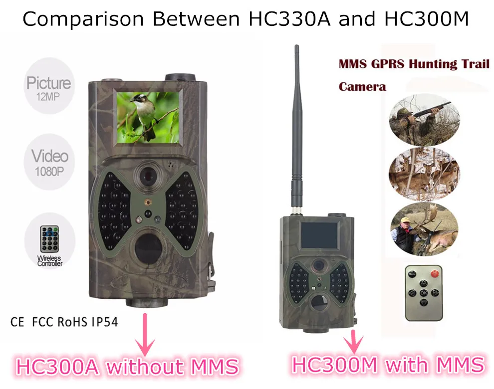 Suntek ИК-камера для охоты hc300m 12mp цифровая игра WildKamera Ночное видение для охоты Камера постовой-разведчик Охотник Камера безопасности