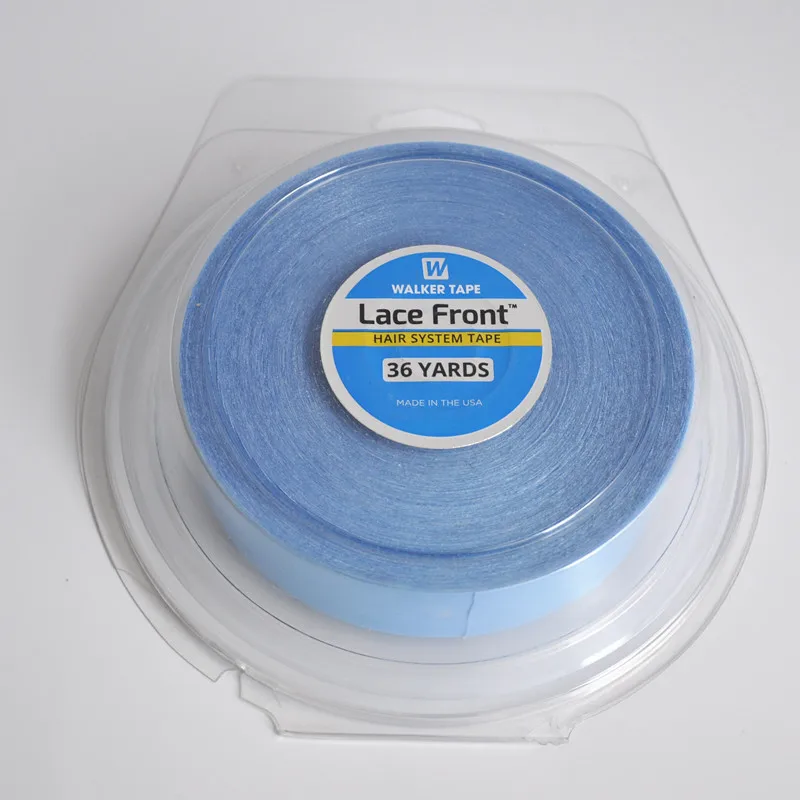 36yards Blue Lace Front Support Double Sided Adhesive Wig Tape For Hair Tape Extension/Man's Toupee/Lace Wig