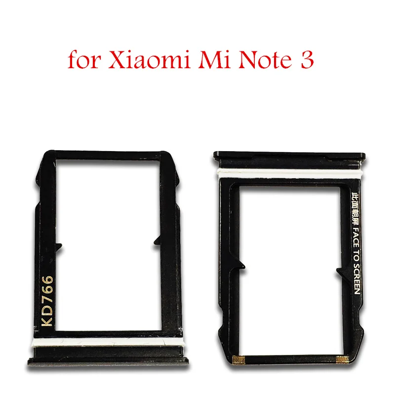 Держатель лотка для карт Xiaomi Mi Note 3 SIM Micro SD слот карты адаптер держатель Note3 Замена