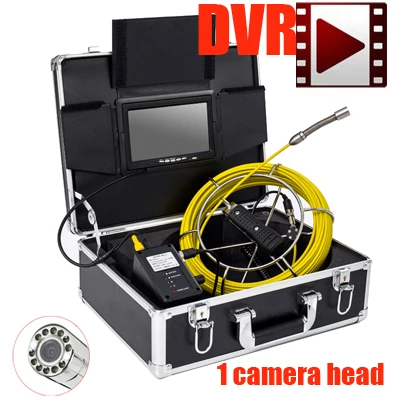 DVR kits 1 head Авто самобалансирующийся эндоскоп Трубная камера CCTV камера труба Инспекционная камера Авто самобалансирующаяся 28 мм Головка камеры самоуровень - Цвет: DVR kits 1 head