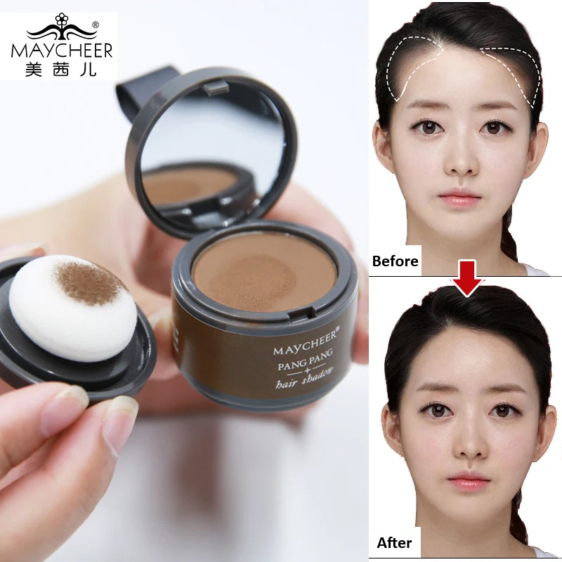 Volumizing Hair Fluffy Powder Instantly Black Root Cover Up Natural Instant Hair Line Shadow Powder Hair Concealer Coverage