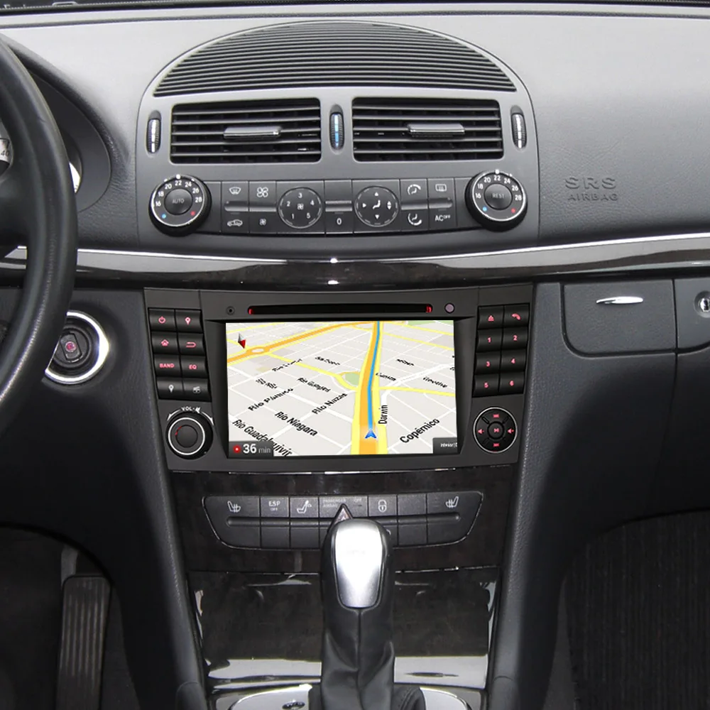 Четырехъядерный Android 8 1 Авто Радио Стерео DAB + GPS Sat Nav OBD Bluetooth для Mercedes Benz CLS/E/G Klasse E200