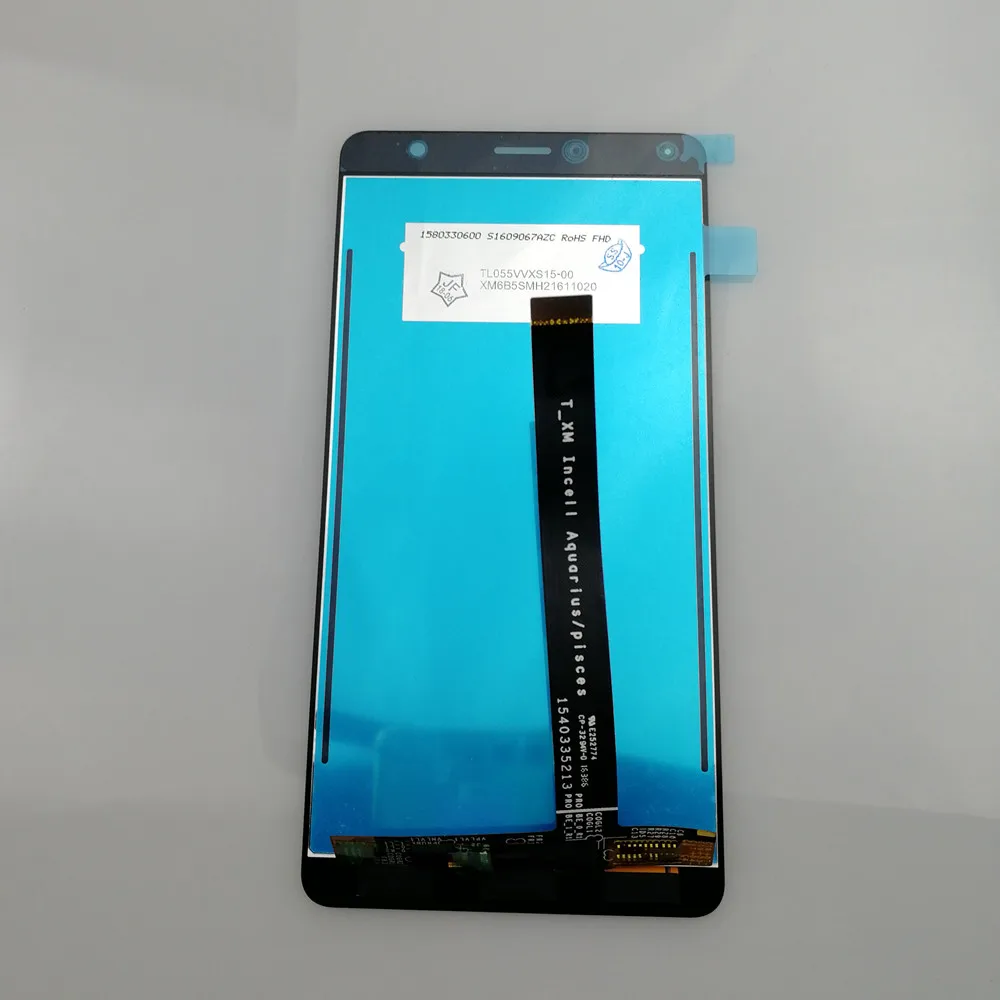 RTGparts LCD кодирующий преобразователь сенсорного экрана в сборе для Asus Zenfone 3 Deluxe 5