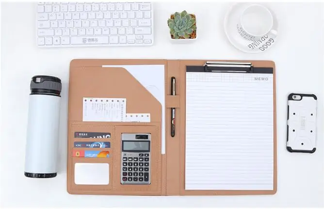 Дешевая цена хорошее качество папка формата A4 из искусственной кожи папки для