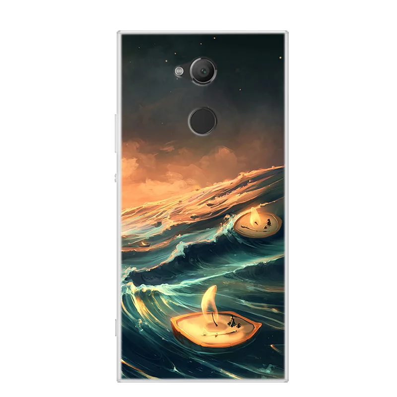 Чехлы для Sony Xperia XA2 X A2 мягкий ТПУ чехол телефона Coque задняя крышка|Бамперы| |