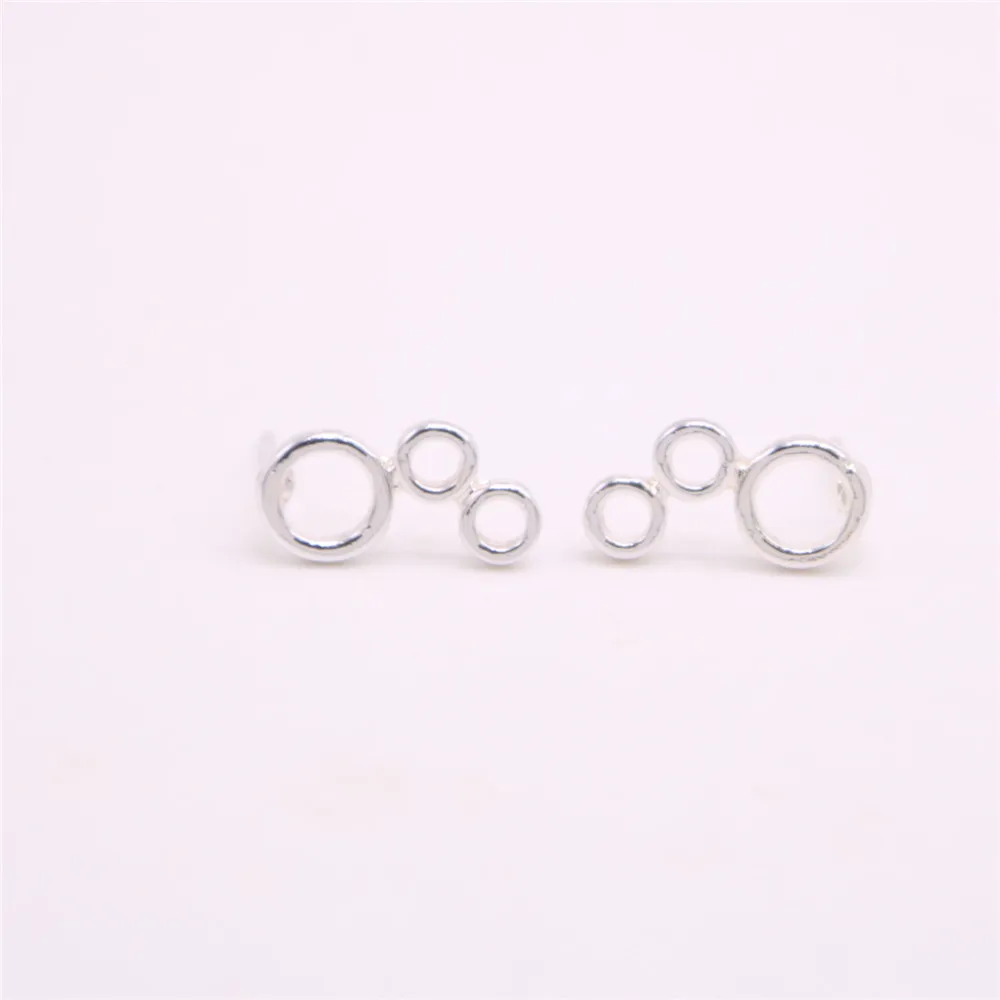Женские модные серьги с тремя кольцами|earings fashion jewelry|earrings jewelryearrings |