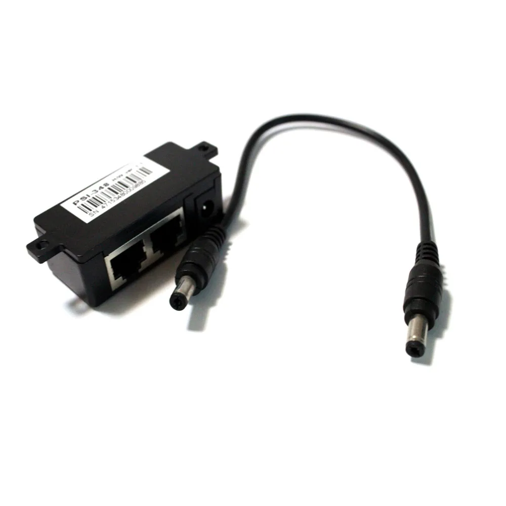 10/100Mbps POE Injector Power Splitter for IP Camera 5V 12V 24V 48V/1A Adapter Module Surveillance Accessories | Безопасность и