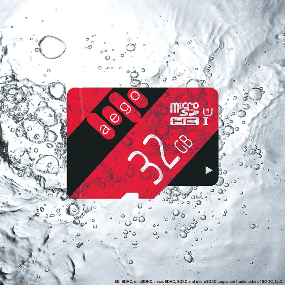 Высокоскоростная карта памяти AEGO, 64 ГБ, micro SD карта класса 10 UHS-I(U1)/UHS-I(U3) с адаптером SD