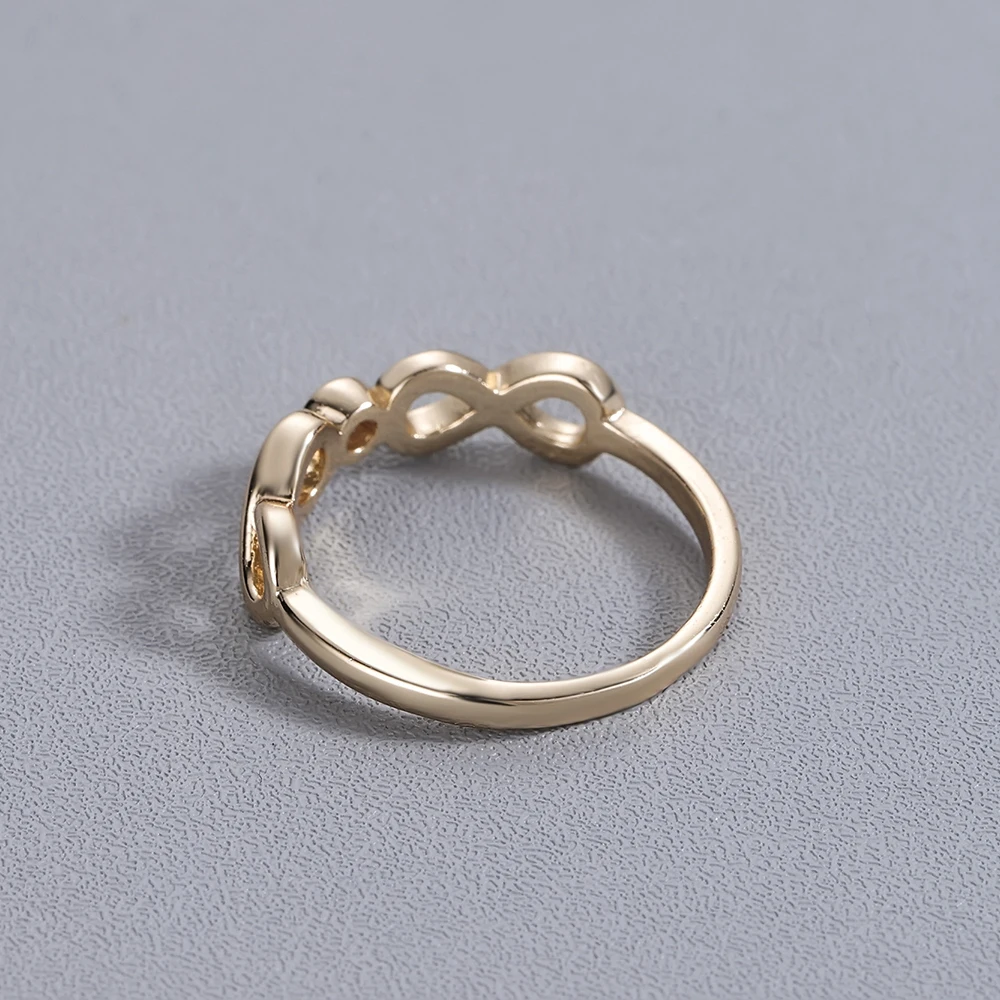 Todorova Eternity Infinity Crystal Rings for Women Men Jewelry Statement Wedding Ring Female Accessories | Украшения и аксессуары