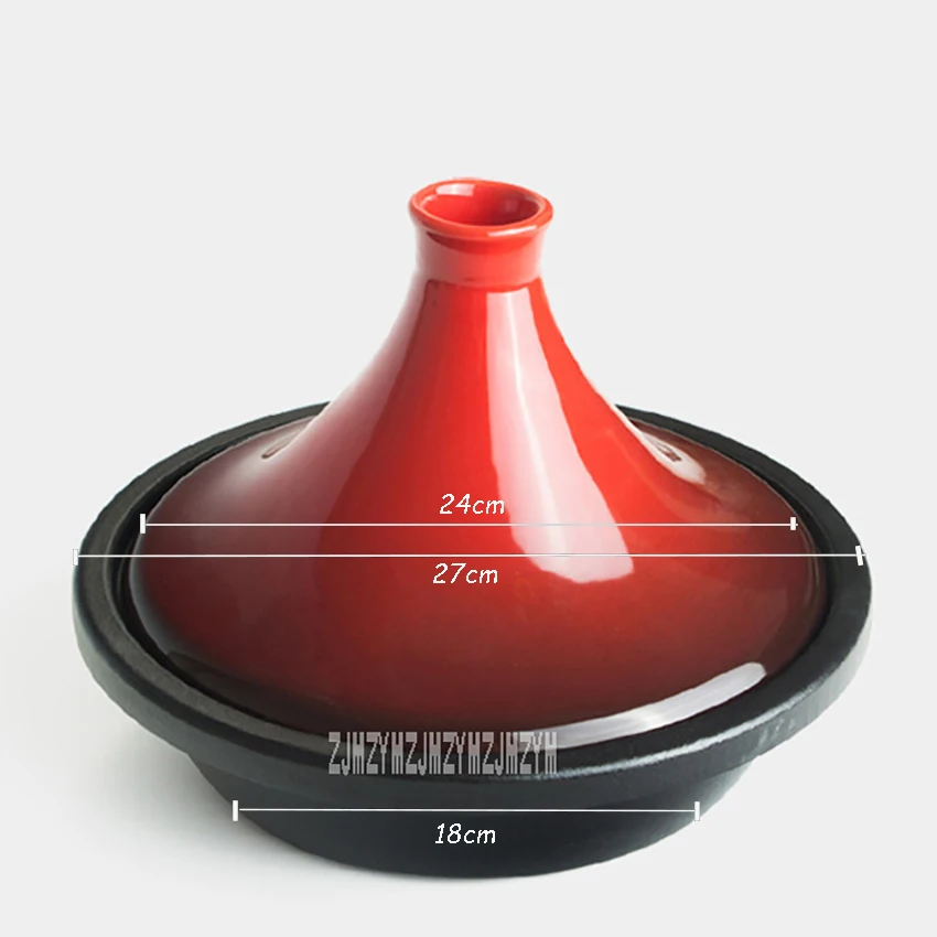 저렴한 BCTJ27 가정용 주철 27cm 에나멜 요리 스튜 수프 냄비, 두꺼운 플랫 베이스 냄비 인덕션 쿠커 타진 클레이 냄비 쌀 구매 BCTJ27 가정용 주철 27cm 에나멜 요리 스튜 수프 냄비, 두꺼운 플랫 베이스 냄비 인덕션 쿠커 타진 클레이 냄비 쌀