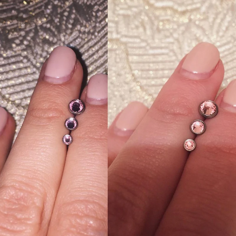 Серьга гвоздик для пирсинга 1 2 х6 мм|jewelry piercing|body jewelrybody jewelry piercing |