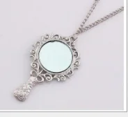 6pcs Mirror pendant necklace 650*68*40mm Sweater chains 24G Ancient silver bronze | Украшения и аксессуары