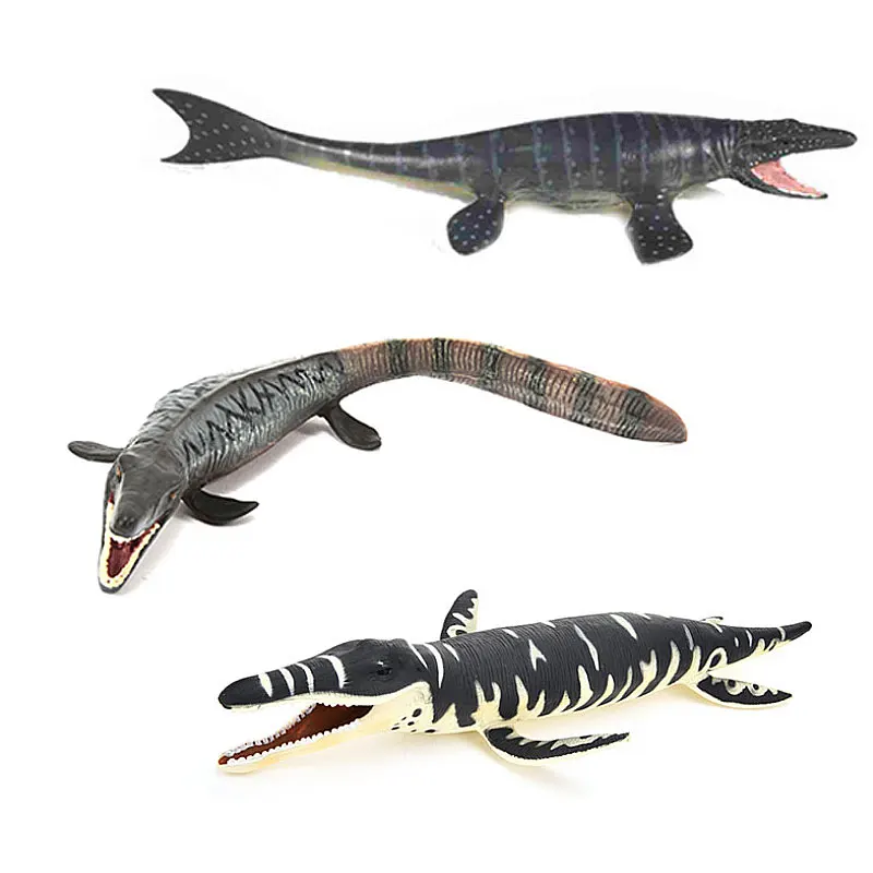 Настоящие морские динозавры Mosasaurus мир Юрского Периода Динозавры животная модель
