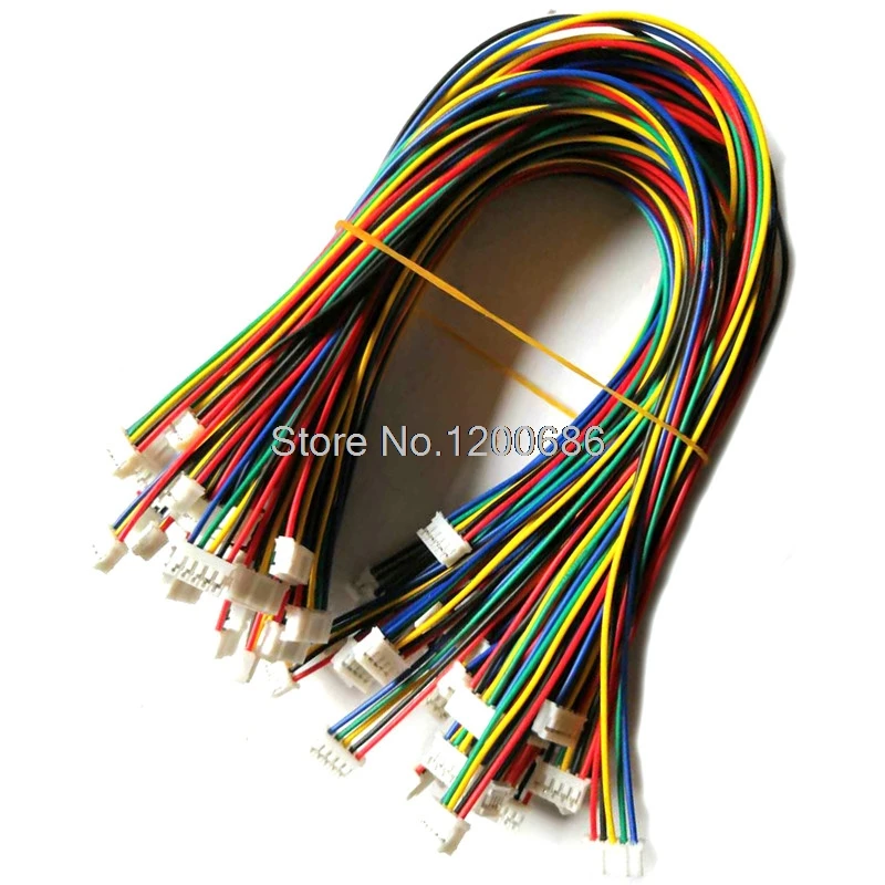 26AWG 300 мм PH2.0 шаг 2 P/3 P/4 P/5 P/6 P/7 P/8 pin штыревой КАБЕЛЬ жгута 2,0 мм Шаг 300 мм двойная головка на заказ