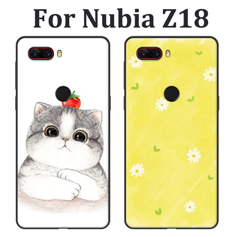 Для Nubia Z18 чехол милый мультяшный мягкий для телефона Z 18 NubiaZ18 защитный NX606J |