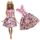 NK новейшее платье для куклы красивая одежда для вечерние ручной работы Модное платье для Барби благородная кукла лучший подарок для ребенка девочки 005D