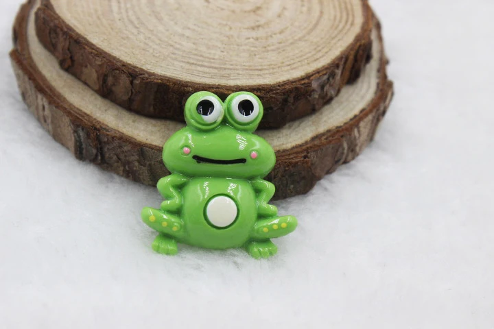 Каваи лиса Ежик фигурка животное плоская задняя Смола DIY праздник свадебное