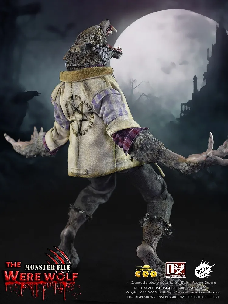 Файловая серия секундные бомбы волка в наличии COOMODEL X MF002 OUZHIXIANG 1/6 Monster|Игровые
