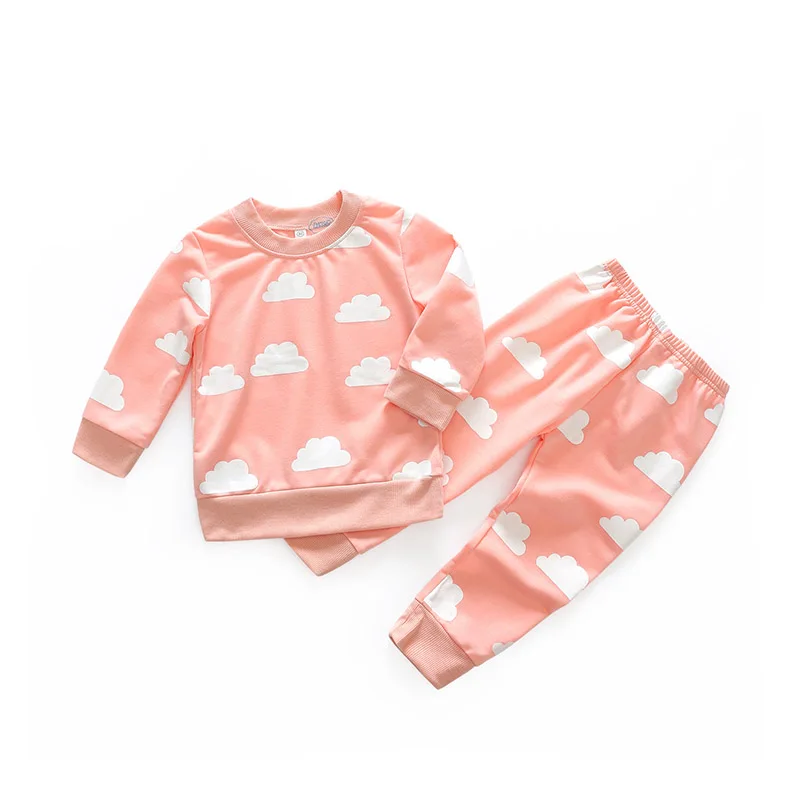 Kimocat/комплект одежды для маленьких мальчиков и девочек топы с длинными рукавами + - Фото №1