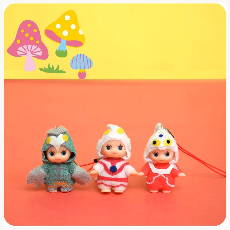 Японские Оригинальные милые Kawaii 23 стиля мини пупсы сыночки ангелочки игрушечные
