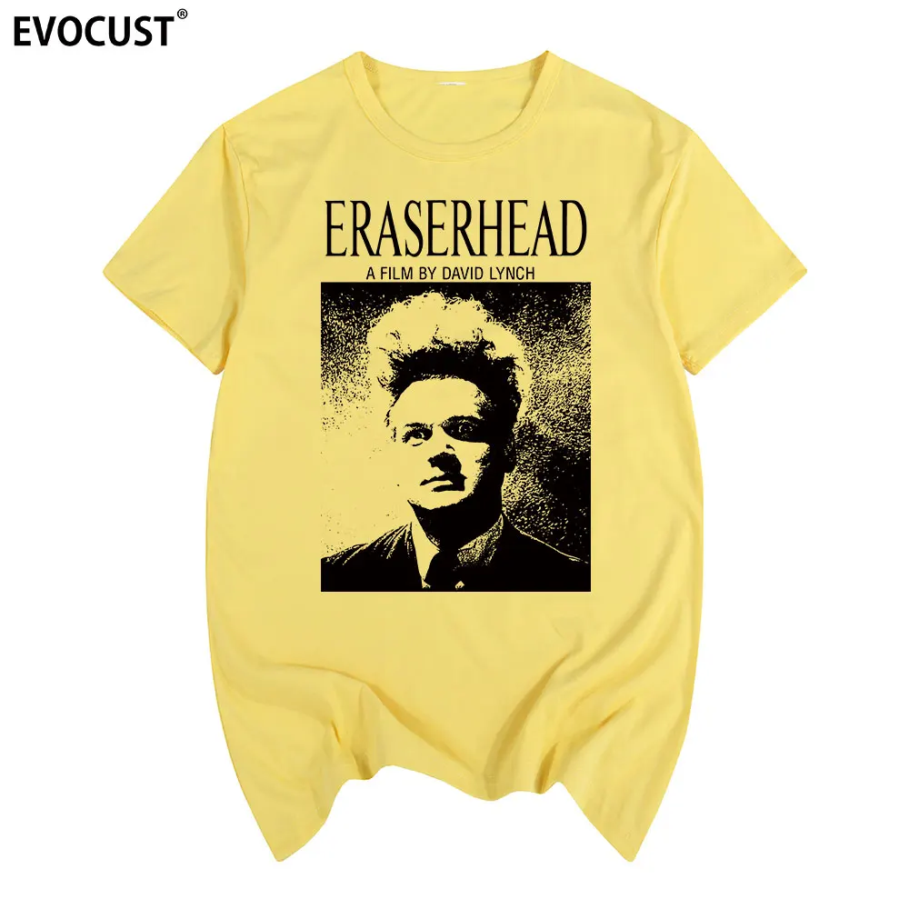 Eraserhead Давид Линч культ 1970 S фильм ужасов футболка хлопок мужская футболка новая футболка Wo Мужская s унисекс Мода - Цвет: Bright Yellow