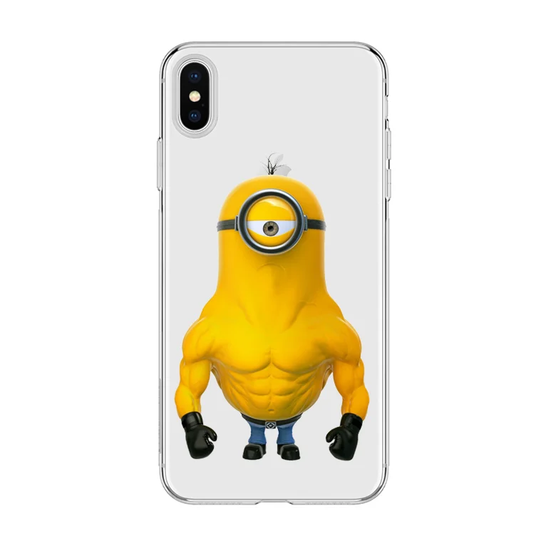 С рисунком из мультфильма &quotГадкий Я&quot Me2 Телефон чехол для iPhone 7 6s 6 plus iphone 8 Xs Max