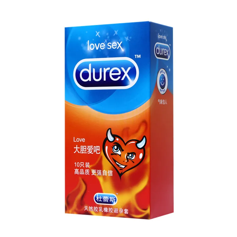 Презервативы Durex любовь забавные Одежда высшего качества точка G презервативы