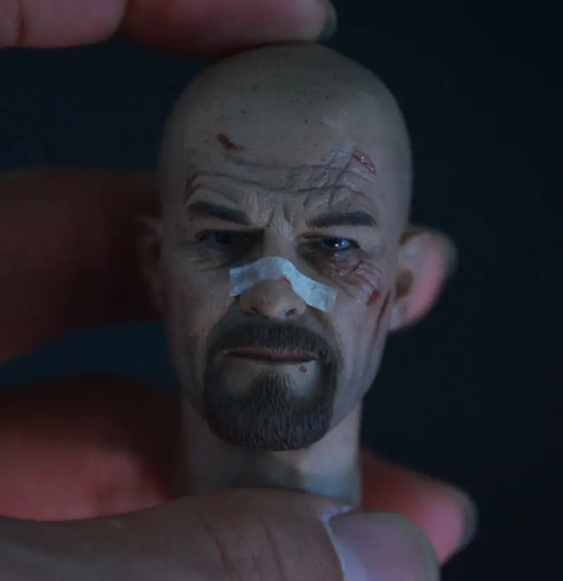 1/6 весы фигурки форма головы для 12 &quotфигурки аксессуары куклы ломающиеся Bad Walter