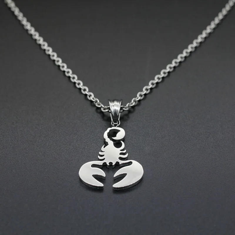 Мужское ожерелье в стиле хип хоп винтажное из нержавеющей стали с подвеской виде