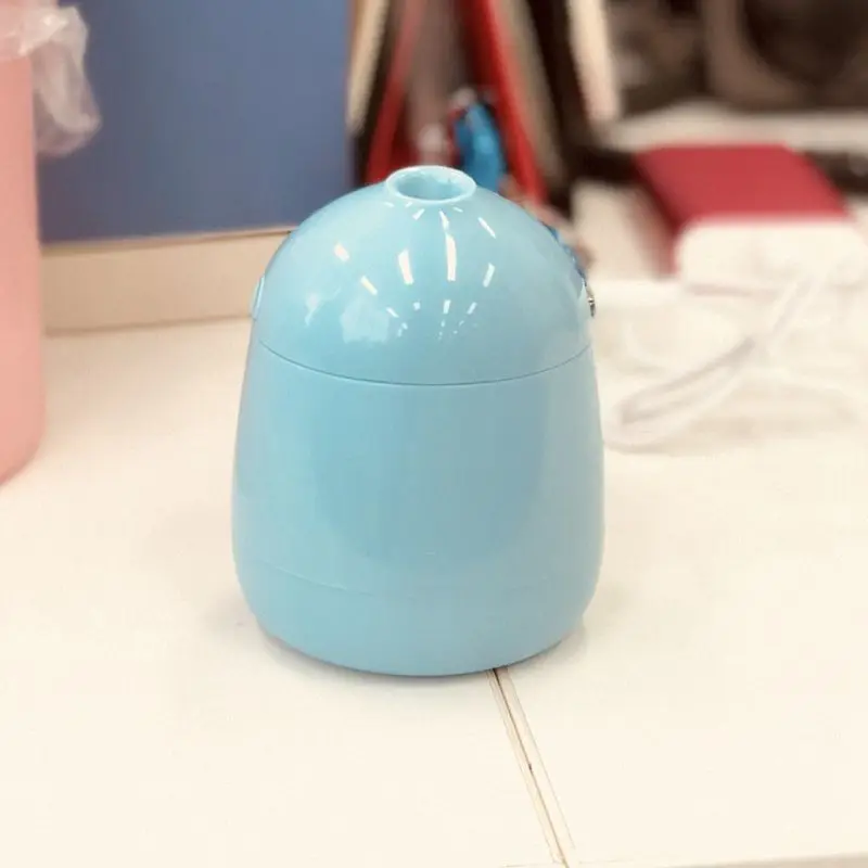 Горячий! Синий Мини анти сухой портативный увлажнитель Macaron домашний