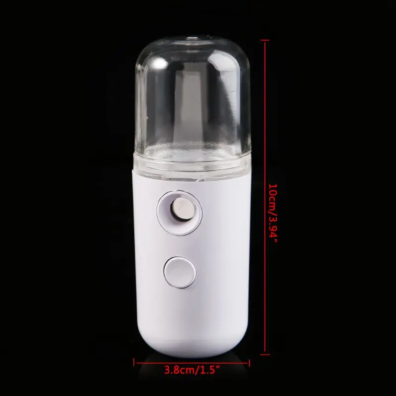 

Portable USB Rechargeable Nano Humidifier Cooling Mist Sprayer Nano Facial Steamer Beauty Device