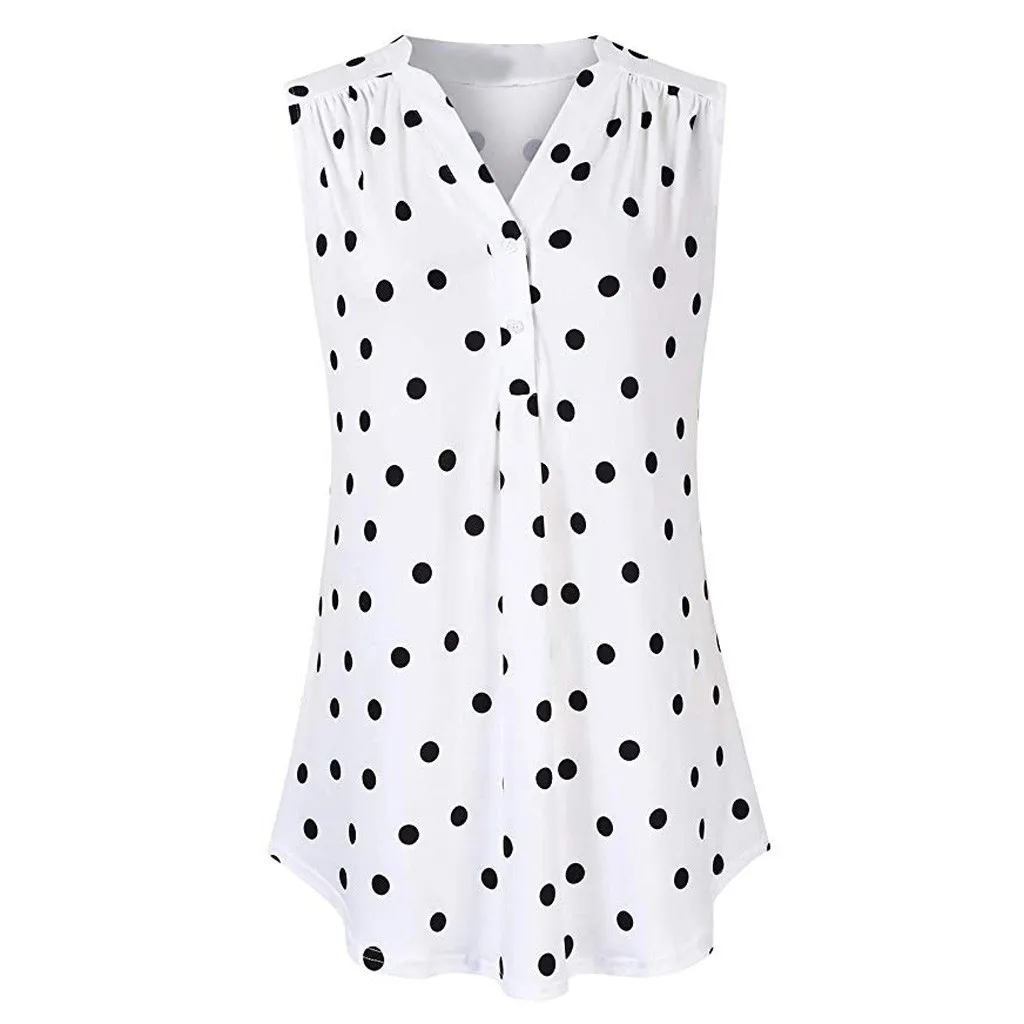 Женская мода плюс размер Летний жилет без рукавов v образные вырезы хлопок и