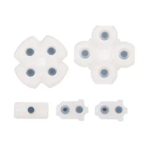 5PCS For Playstation 4 PS4 Controller Conductive Silicone Rubber Pads for PS 4 JDS JDM 030 D Pad Button
