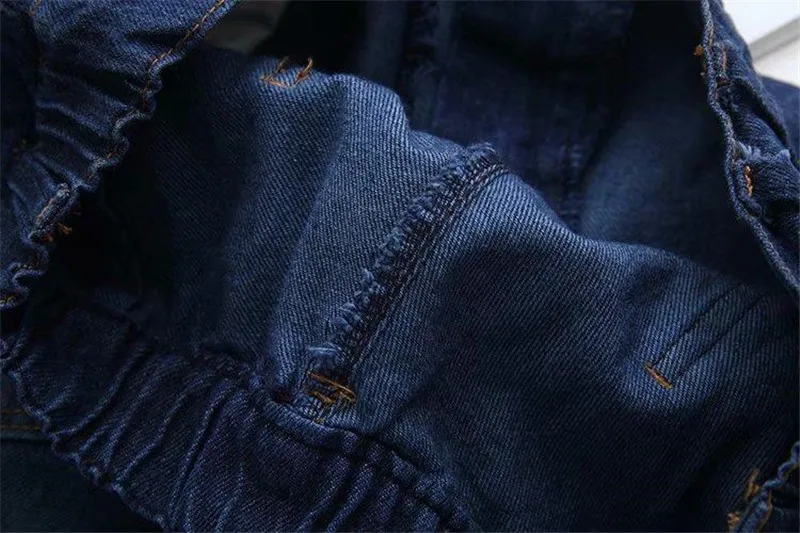 Большие размеры 6XL, весна-осень, женские джинсы,, эластичная резинка на талии, джинсовые прямые штаны, женские свободные повседневные штаны, широкие джинсы, G119
