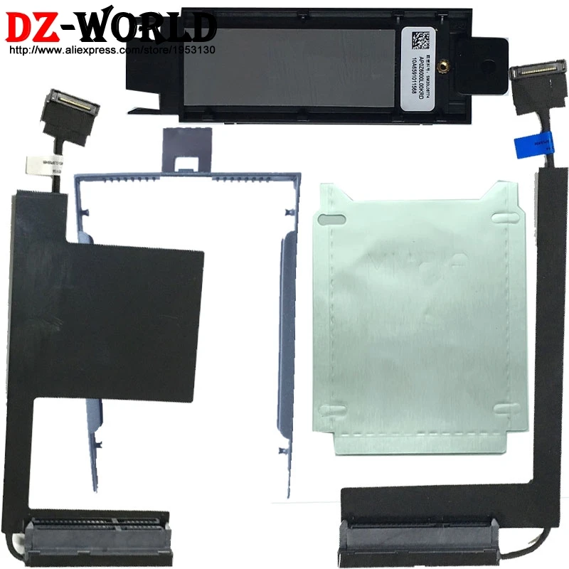 Новая PCI M.2 HDD _ Cable_Caddy Tray_Silver Paper для Lenovo ThinkPad P50 P51 Series 00UR798 00UR835 00UR836 DC02C007C10