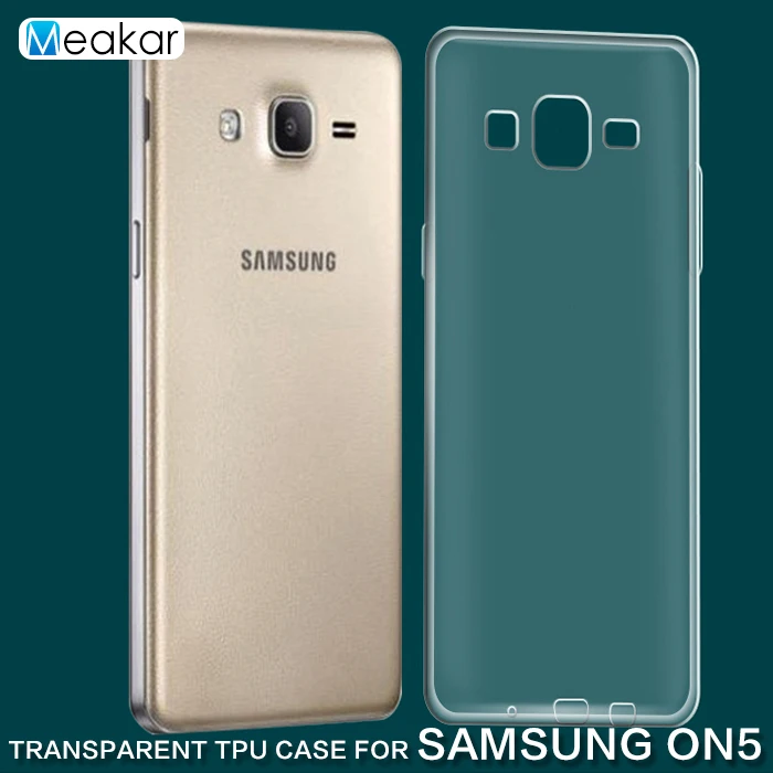 Прозрачный Мягкий ТПУ силиконовый чехол 5.0для Samsung Galaxy On5 для On 5 G5500 сотового