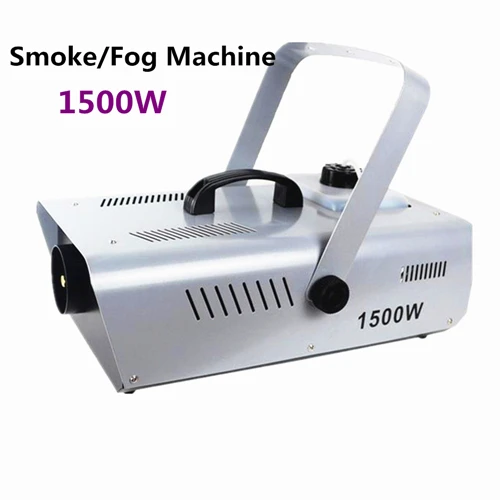 1500W Fogger 1500 Вт противотуманная машина/500 Вт светодиодный аппарат для дыма Профессиональный фоггер для свадьбы, дома, вечерние, для сцены, DJ оборудование/400 Вт сценический выталкиватель дыма - Цвет: 1500W Fogger