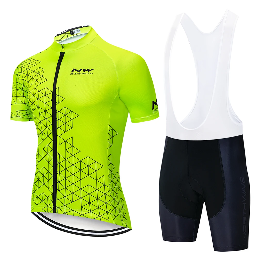 2019 new NW Pro Cycling Jersey Set Maillot Ropa Ciclismo Racing Bicycle Clothing Mans Mountain Bike Clothes | Спорт и развлечения