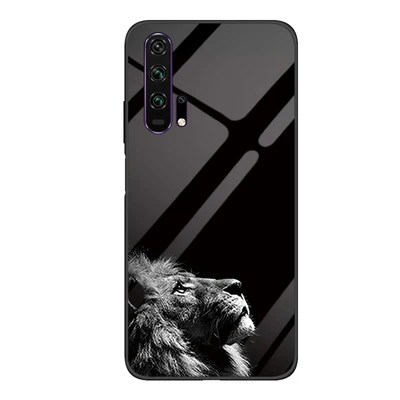Чехол для huawei Honor 20 pro, 20pro YAL-AL10, 6,26 дюйма, Волчонок, девочка, силиконовая, TPU, рамка, стекло, твердая задняя крышка, Honor20 pro, чехол для телефона s - Цвет: A8