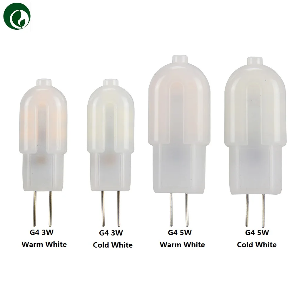 10 шт. мини G4 G9 3 Вт 5 7 SMD2835 Светодиодная лампа AC &amp DC 12 В 220 светодиодная нить