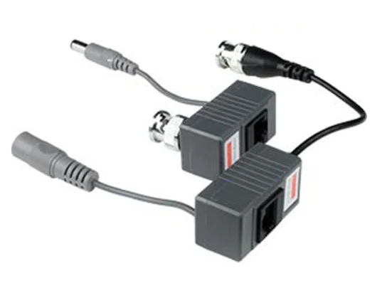 BNC CCTV RJ45 видео + Мощность Балун по UTP CAT5 передачи разъем приемника 100 шт./лот (50